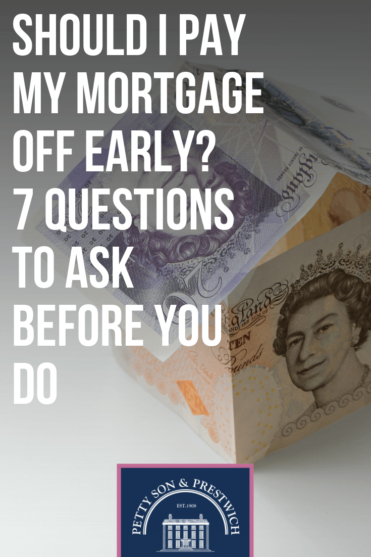 questions pay mortgage early