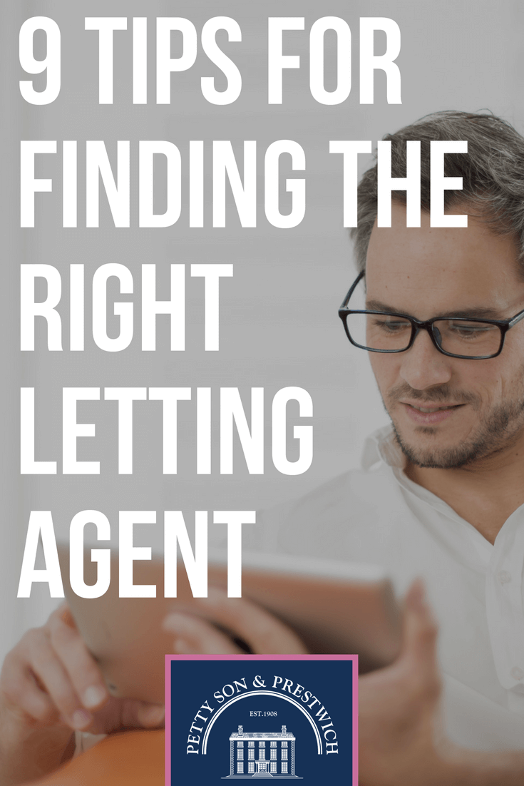 9 tips for finding the right letting agent