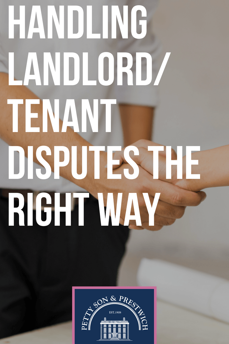 handling landlord tenant disputes the right way