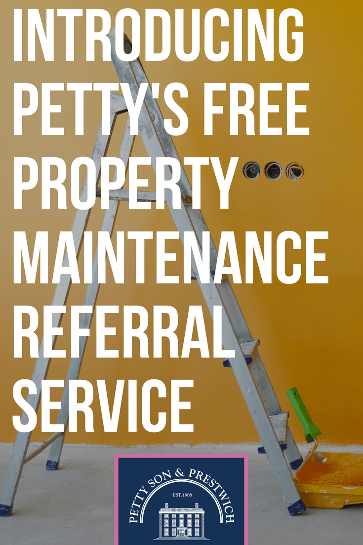 introducing pettys free property maintenance referral service