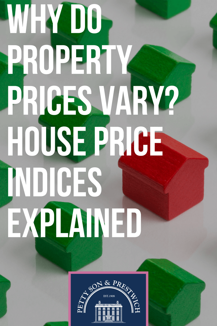 why do property prices vary house price indices explained