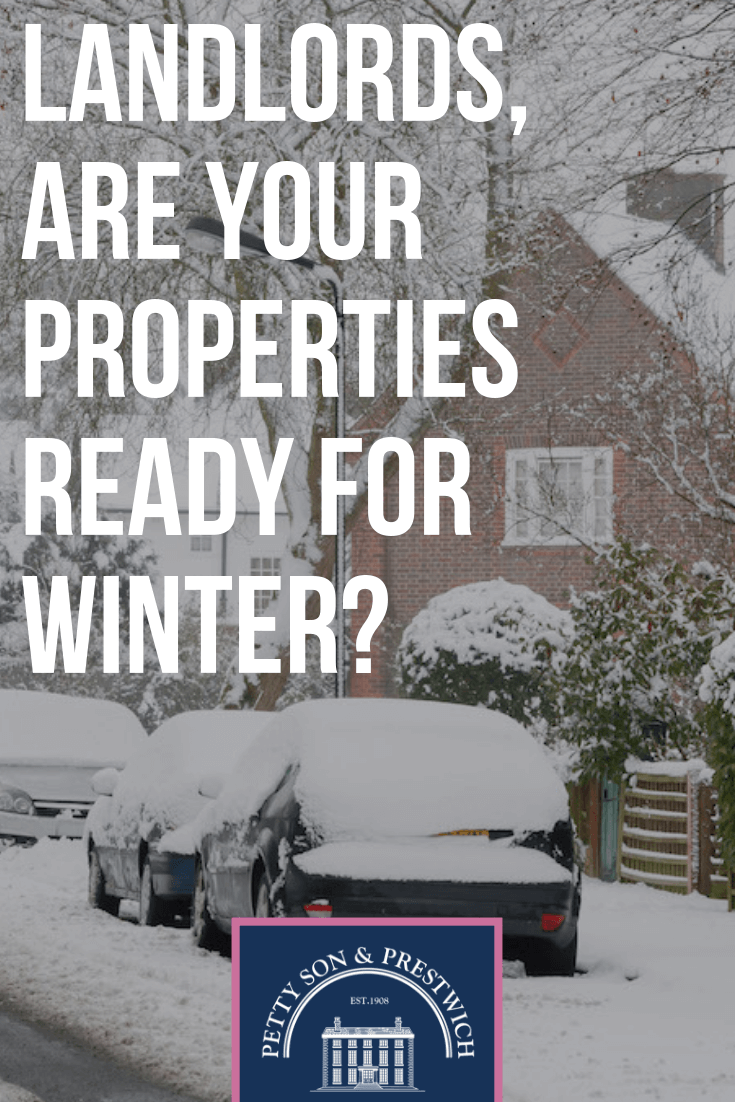 Landlords, are your properties ready for winter? 5 things you need to think about...NOW!