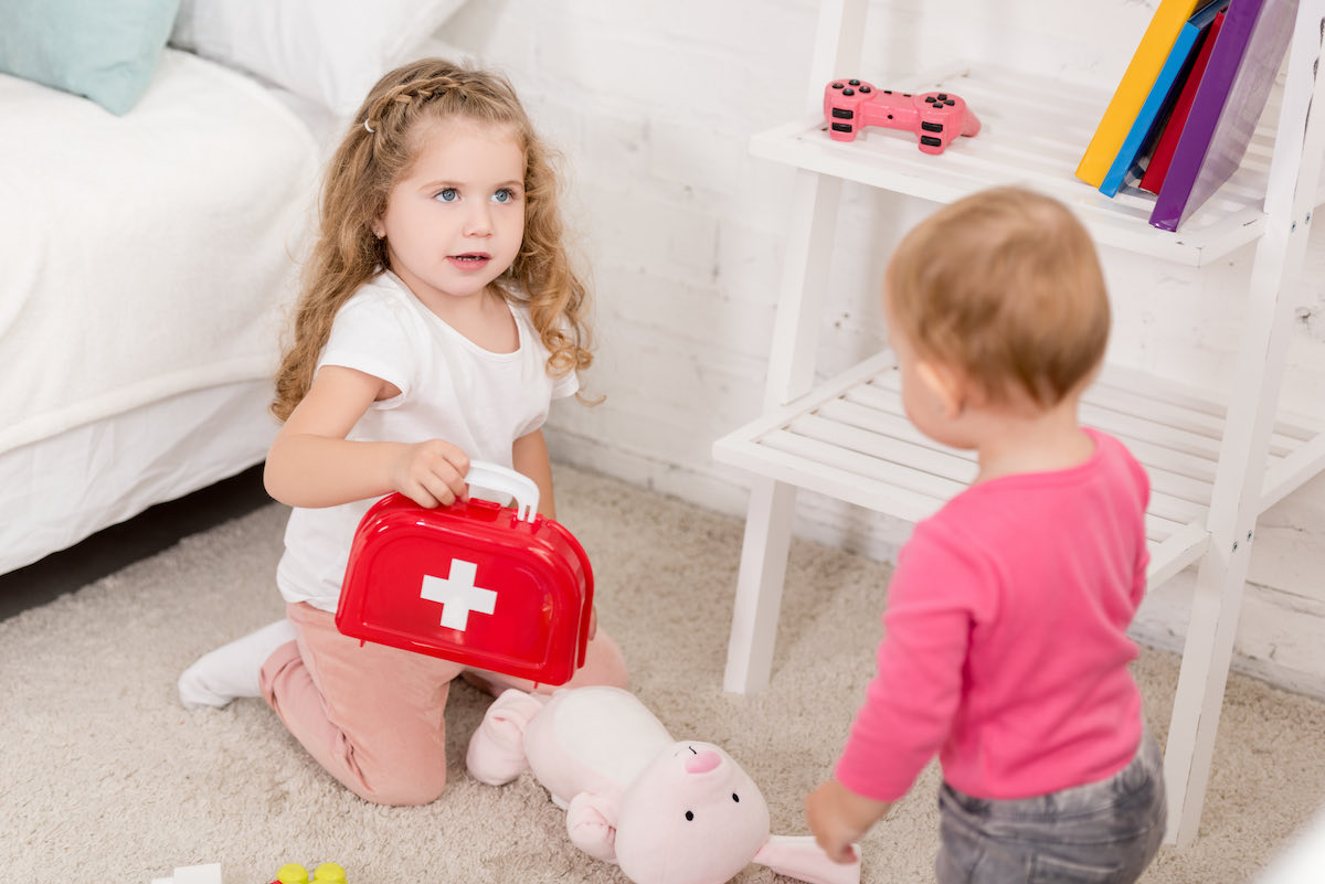 first aid children