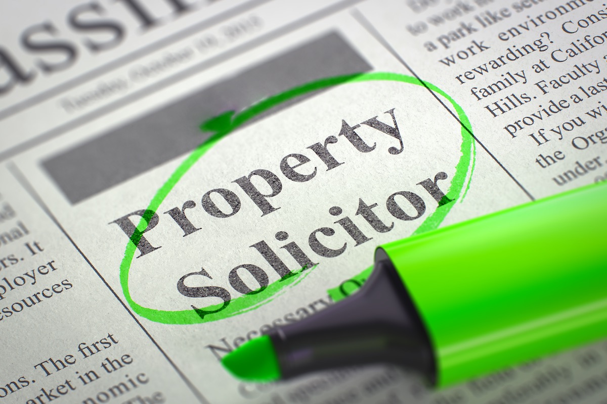 conveyancer handles property searches