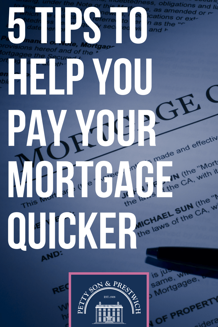 5 ways to pay your mortgage quicker
