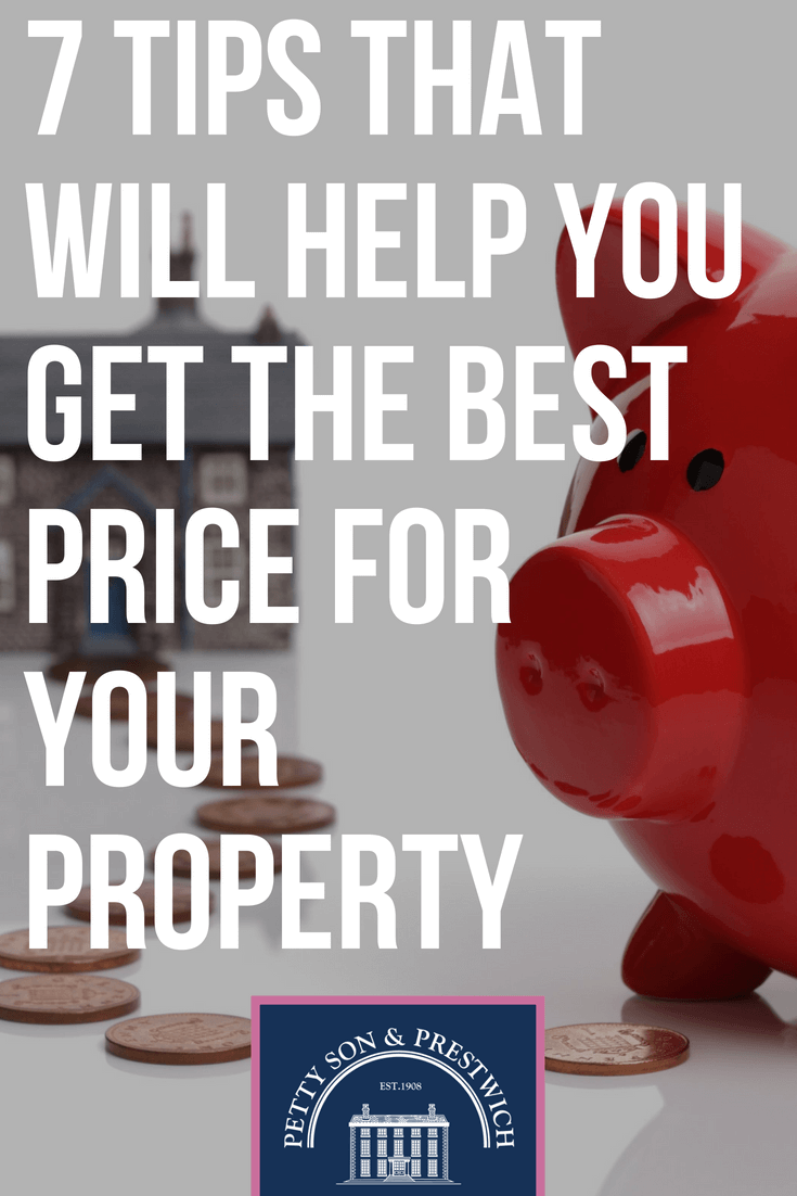 7 tips to get the best price for your property