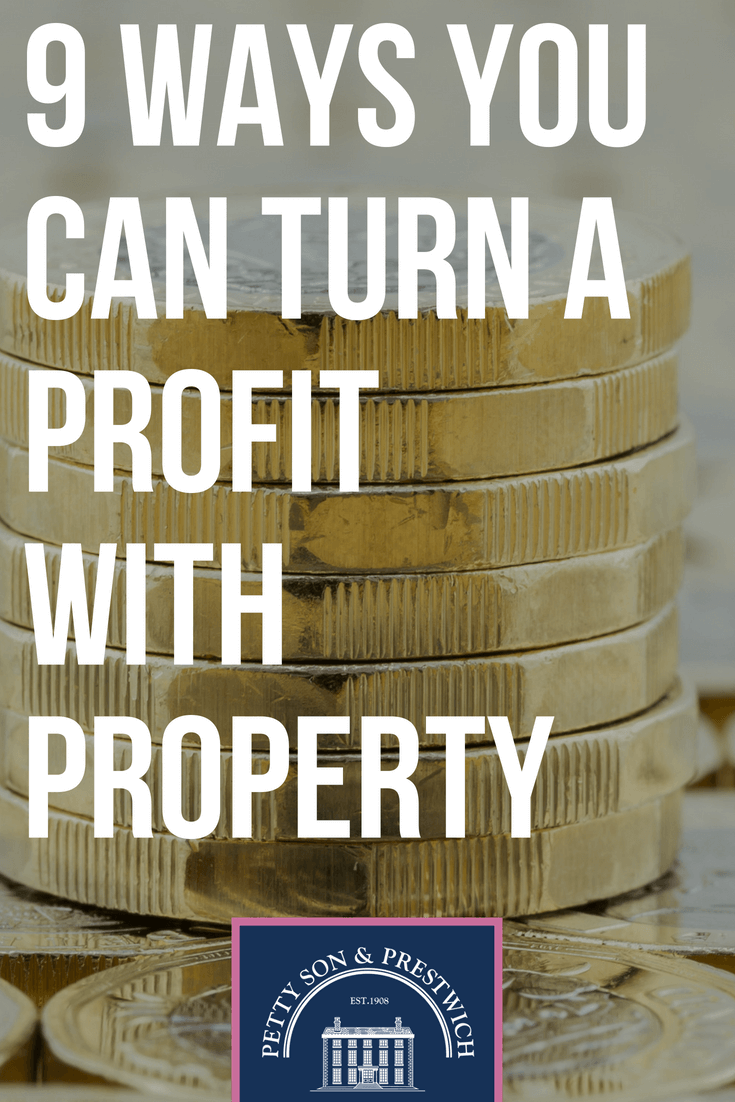 9 ways you can turn a profit with property