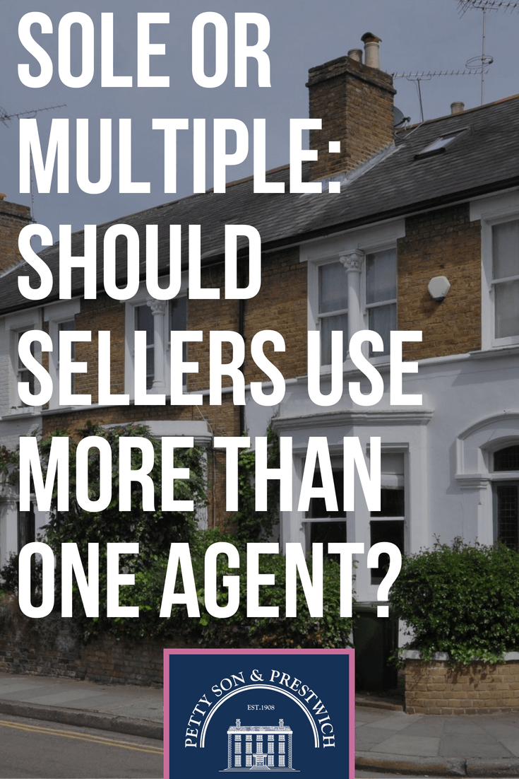Can i use more than one estate agent to sell shop my house
