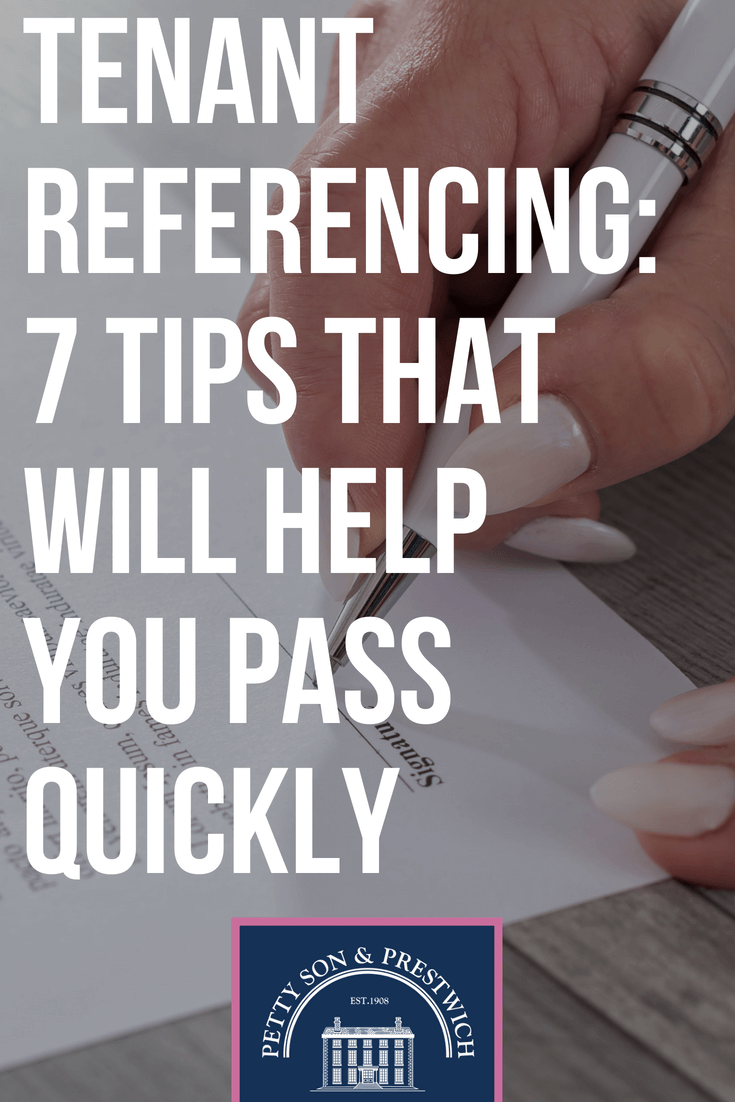 tenant referencing 7 tips that will help you pass quickly