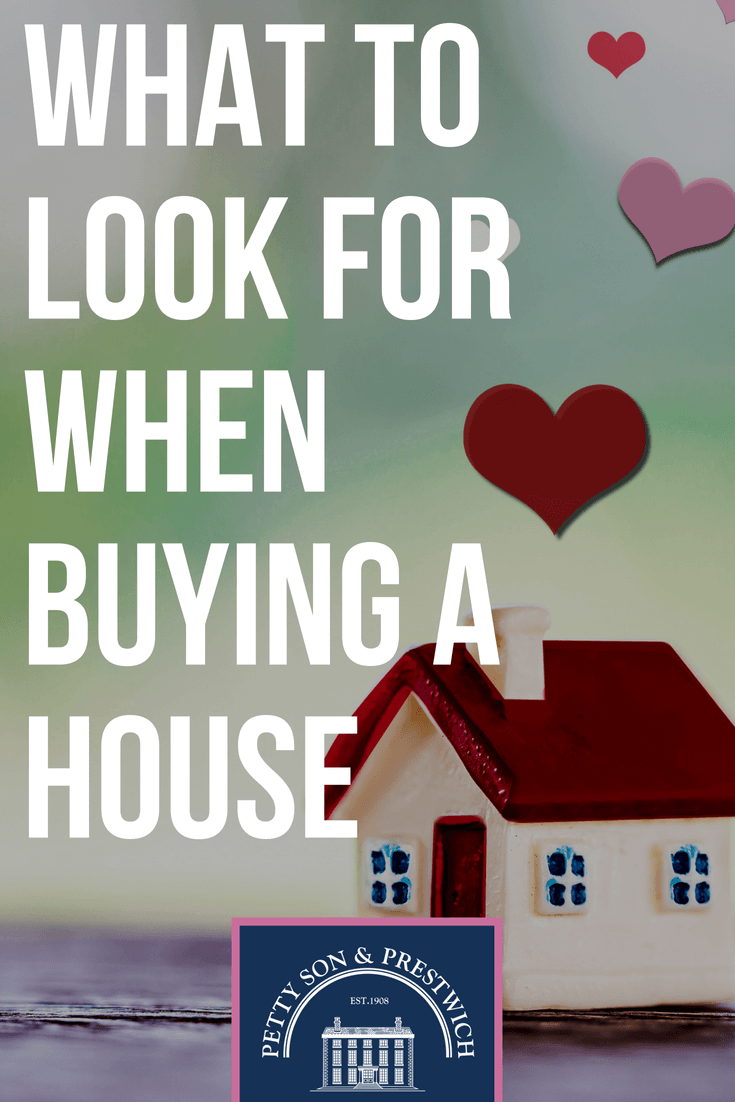 what to look for when buying a house