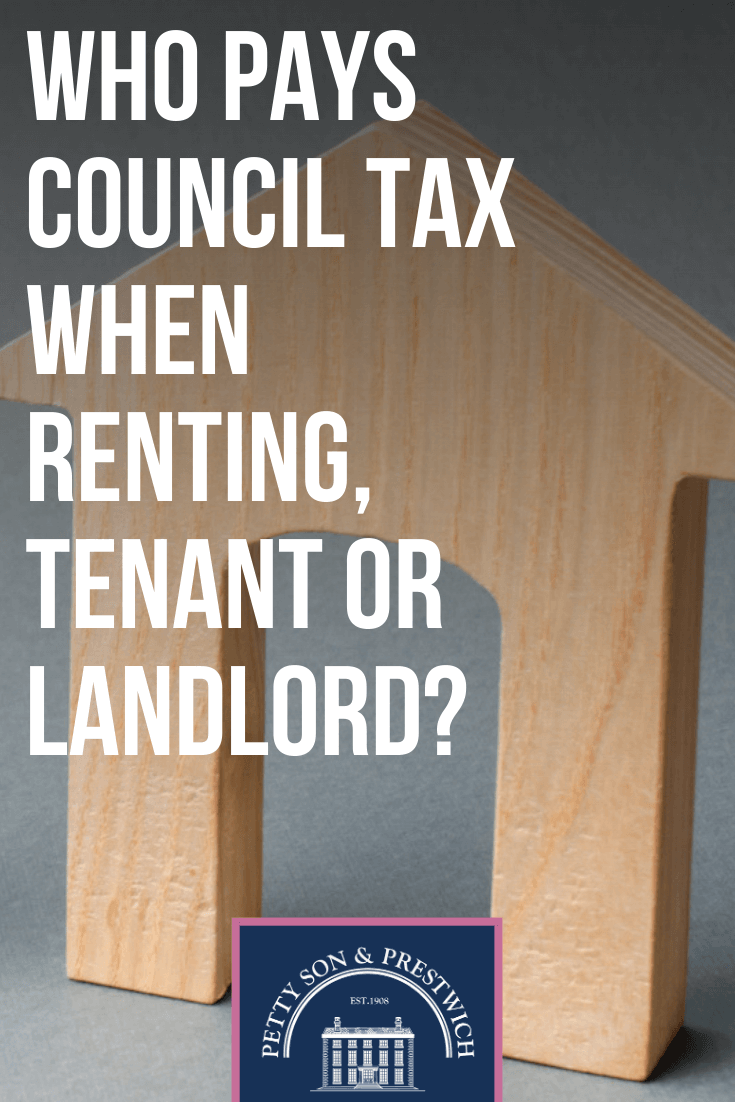 COUNCIL TAX RENTING WHO PAYS LANDLORD TENANT