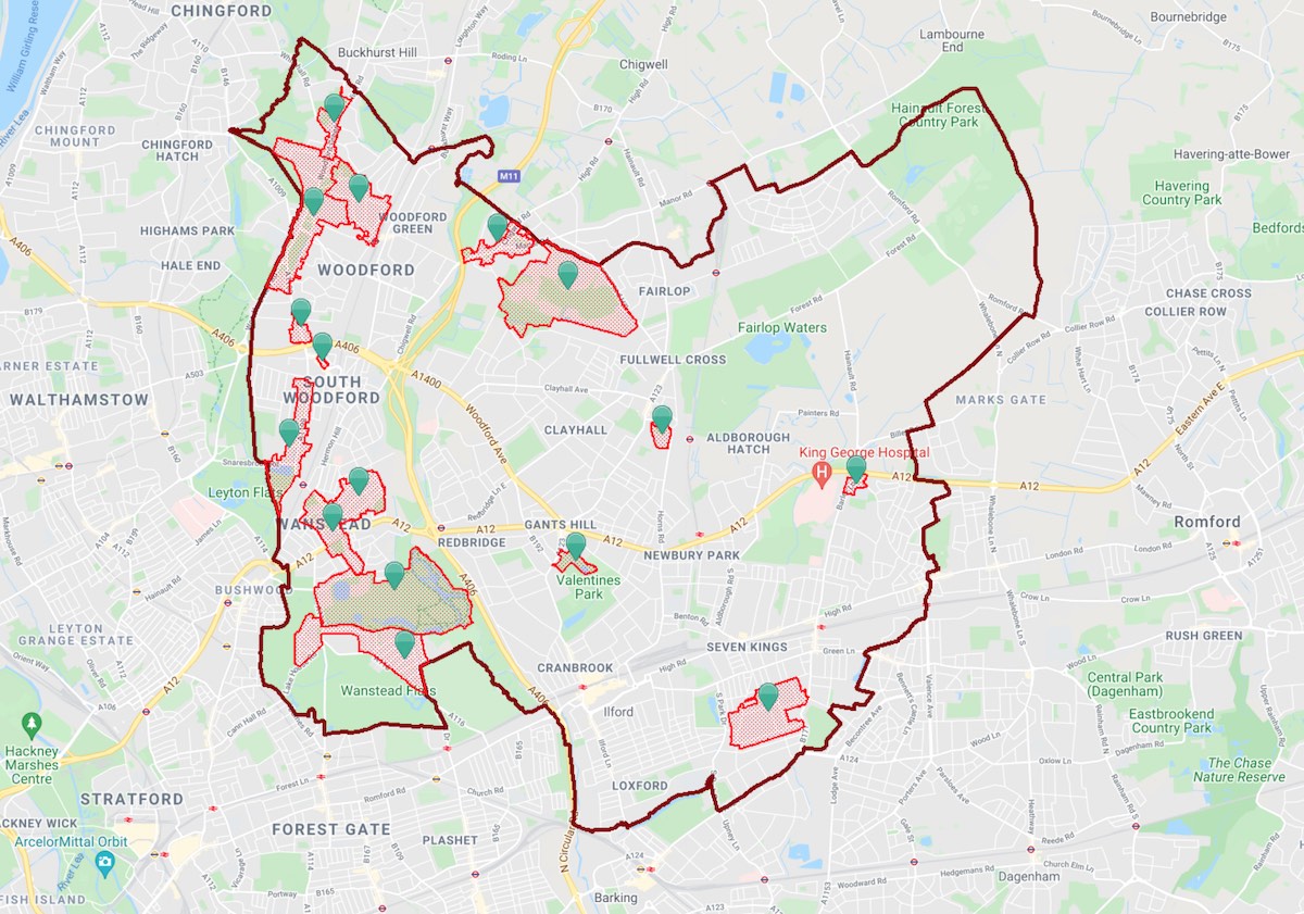 redbridge conservation areas