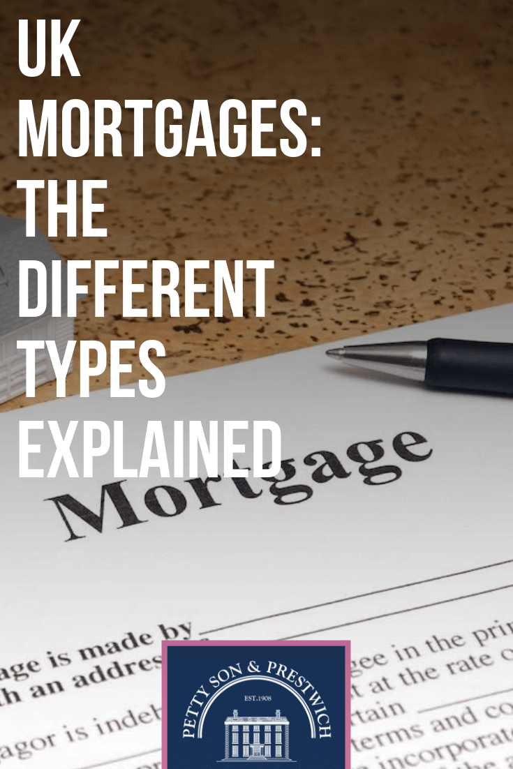 different types uk mortgage erxplained 1