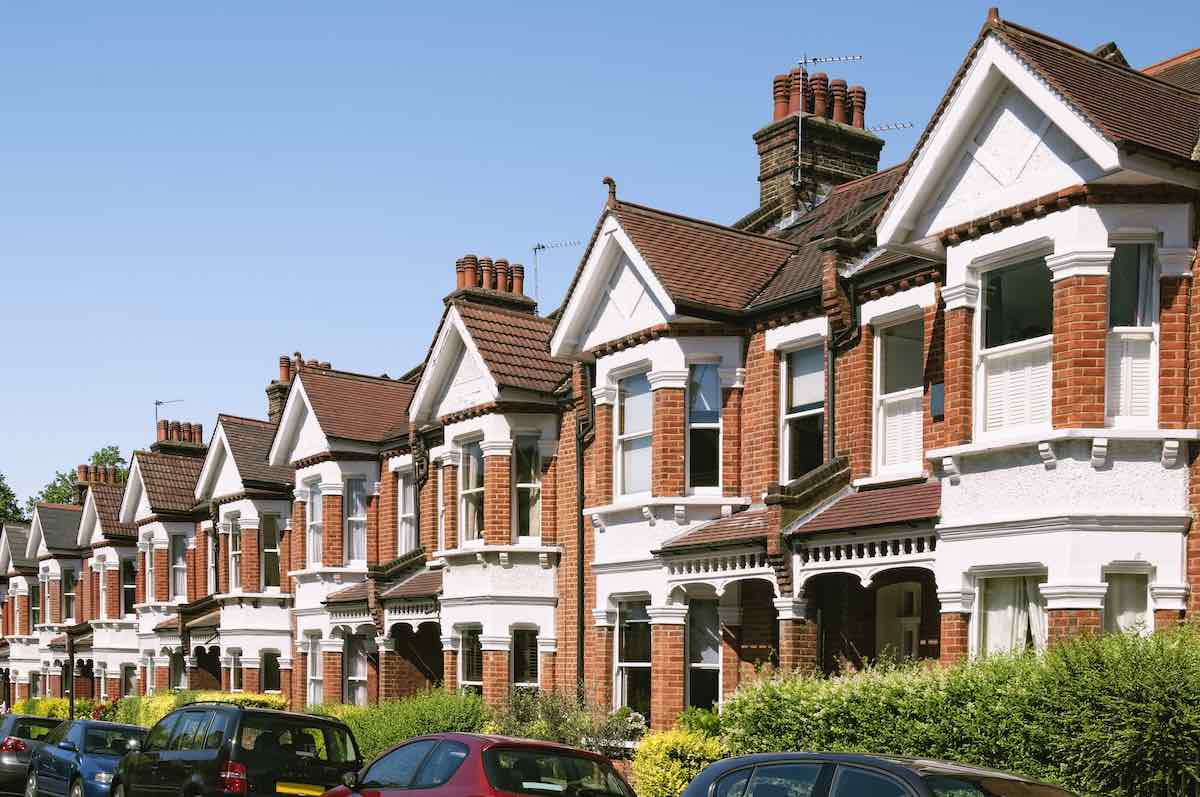 terraced houses