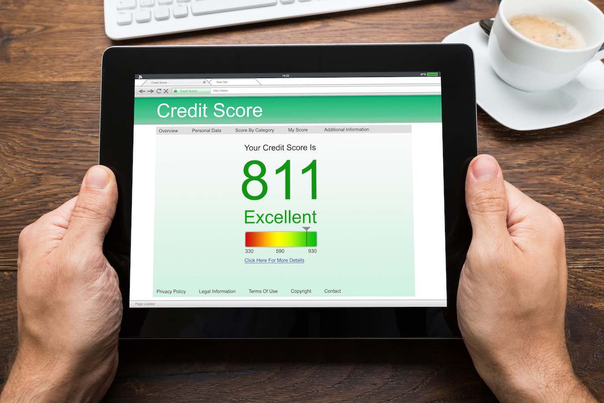 property ladder credit score rating