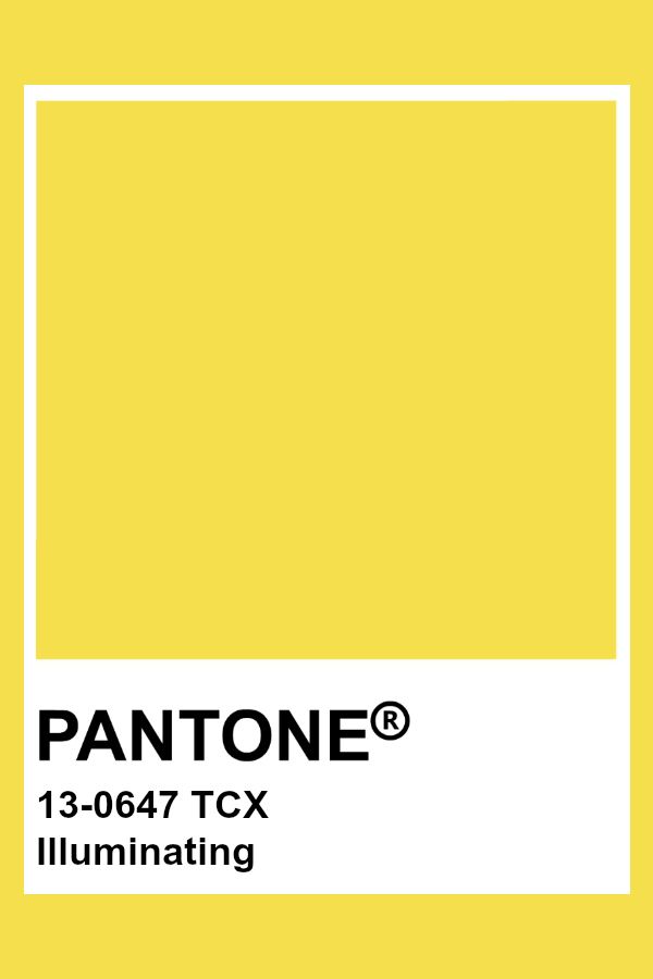 pantone illuminating